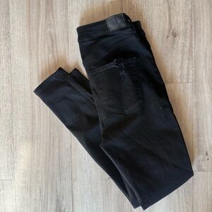 American Eagle Outfitters Black Stretch Jeggings Jeans